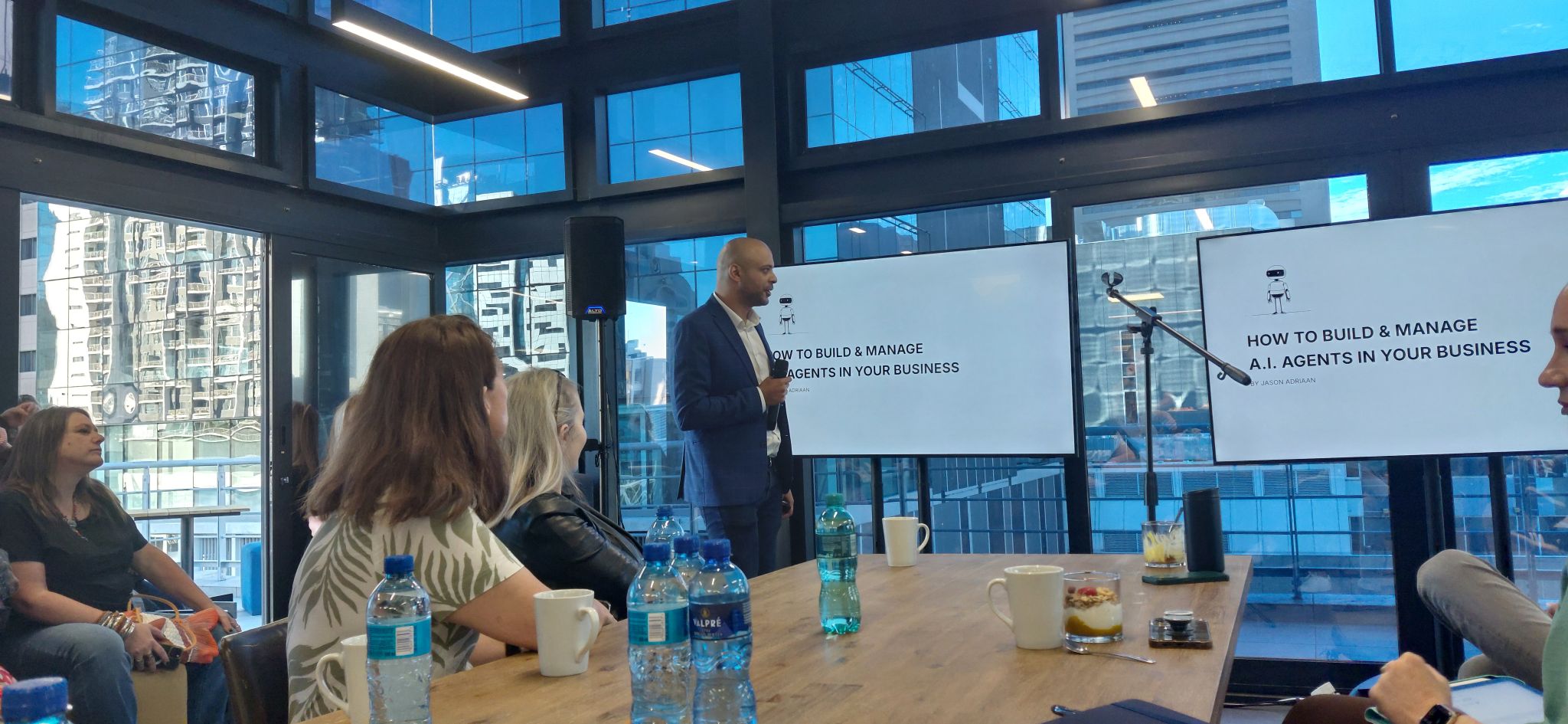 How to build and manage A.I. Agents – talk at 27Breakfast