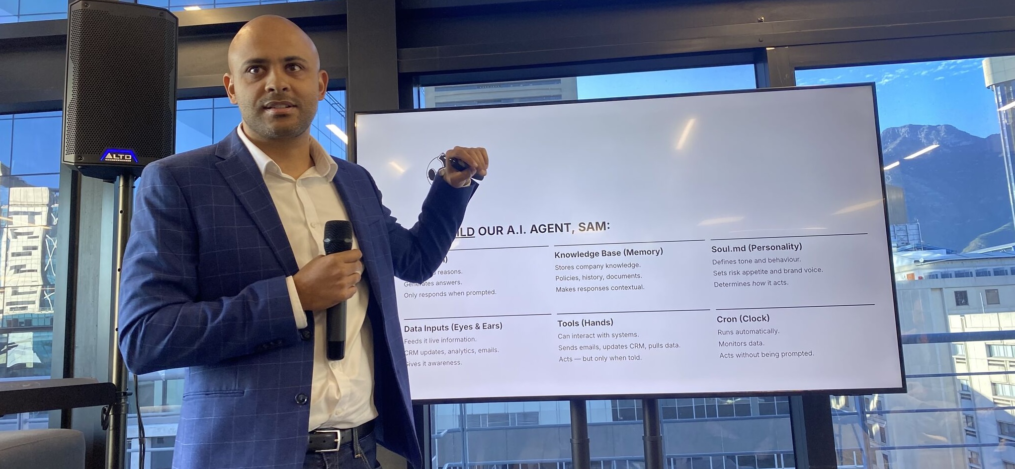 How to build and manage A.I. Agents – talk at 27Breakfast